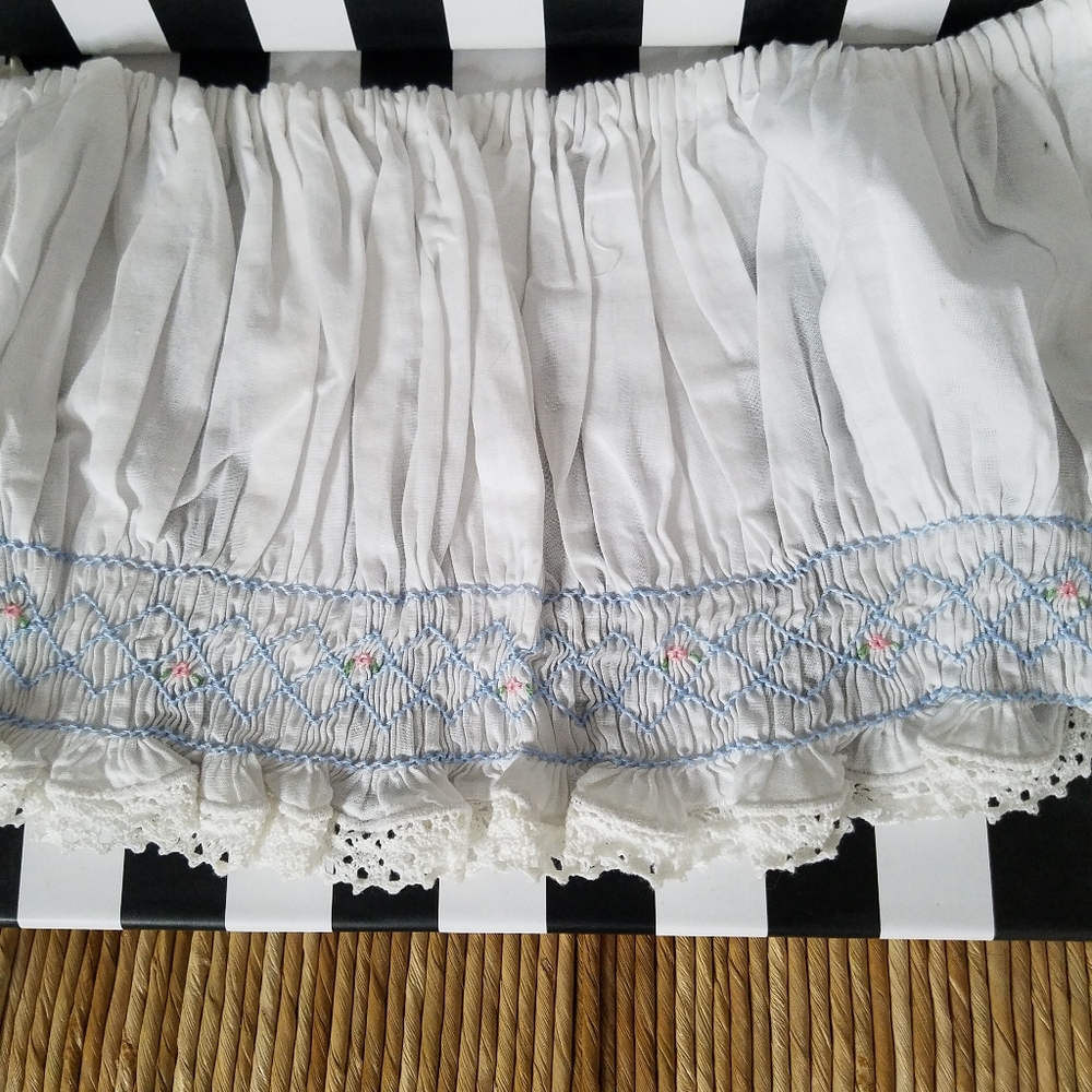 Strausburg Bonnet Lace Classic Christening Church Summer Wedding Size Infant
